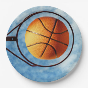 アウトドアバスケットボールリングや輪上, ペーパープレート