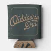 アウトドアパパ屋外自然愛 缶クーラー (裏面)