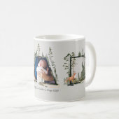 アウトドアパパ森の手紙フォト1st父の日 コーヒーマグカップ (正面右)