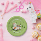 アウトドアボーイズモアキャンプ子供の誕生日パーティー ペーパープレート (パーティー)