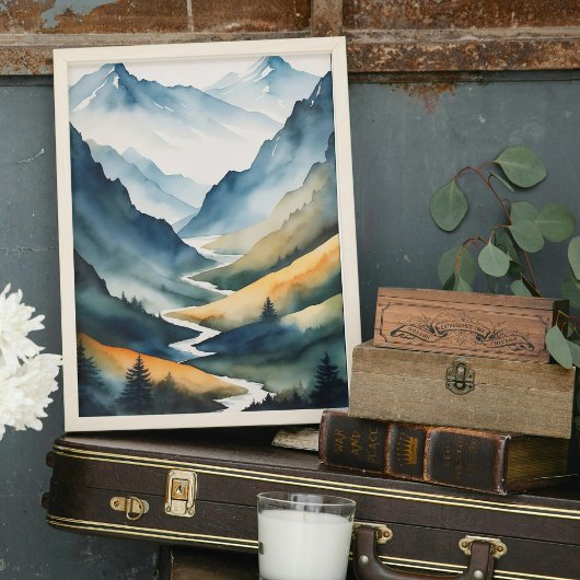 アウトドア原野 ポスター