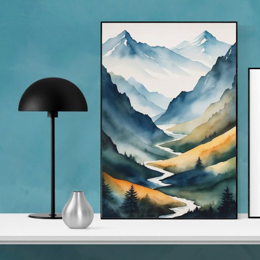 アウトドア原野 ポスター