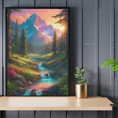 アウトドア原野 ポスター