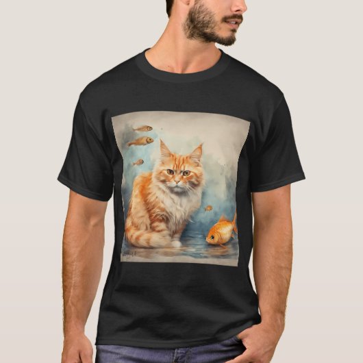 アウトドア派に生まれついて Tシャツ (正面)