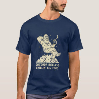 アウトドア派の隠者 Tシャツ
