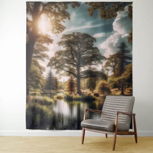 アウトドア湿地 タペストリー (インサイチュ)