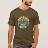 アウトドア男子 Tシャツ (正面)