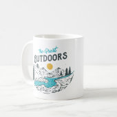 アウトドア素晴らし2 コーヒーマグカップ (正面左)