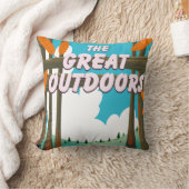 アウトドア素晴らし! クッション (ブランケット)