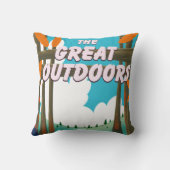 アウトドア素晴らし! クッション (裏面)