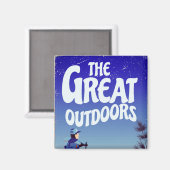 アウトドア素晴らし。 マグネット (正面/裏面)