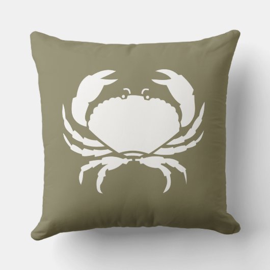 アウトドア航海のカニ海産卵枕 クッション (裏面)