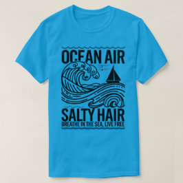 アウトドア・アドベンチャー キャンピングセラピー アート Tシャツ