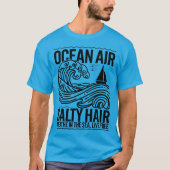 アウトドア・アドベンチャー キャンピングセラピー アート Tシャツ (正面)