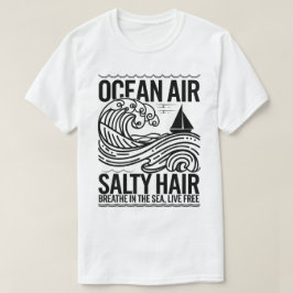 アウトドア・アドベンチャー キャンピングセラピー アート Tシャツ