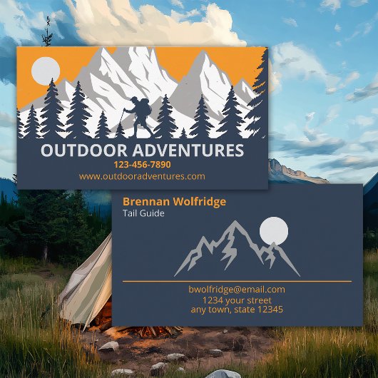 アウトドア・アドベンチャー 名刺