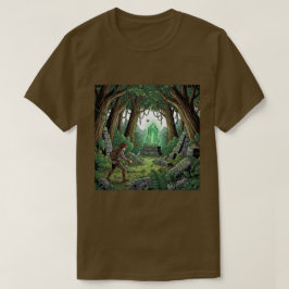 アウトドア・エクスペディション・フォレスト・トレイル・アドベンチャーTシャツ Tシャツ