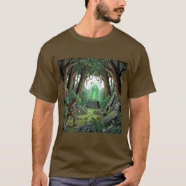 アウトドア・エクスペディション・フォレスト・トレイル・アドベンチャーTシャツ Tシャツ