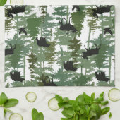 アウトドア キッチンタオル (折り畳み)