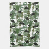 アウトドア キッチンタオル (縦)