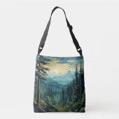 アウトドア クロスボディバッグ (裏面)