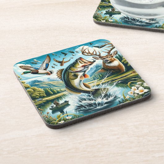 アウトドア コースター (左側)