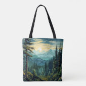 アウトドア トートバッグ (裏面)