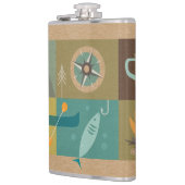 アウトドア フラスク (左)