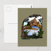 アウトドア ポストカード (正面/裏面)