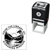 アウトドア:河川樹木Sun Library図書名 セルフインキングスタンプ (インサイチュ)