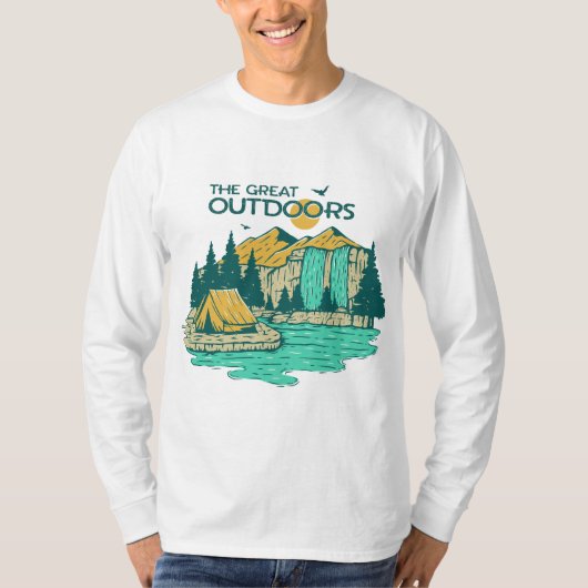 アウトドア Tシャツ (正面)