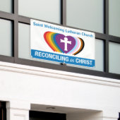 アウトドアRIC "Your Church"バナー（水平） 横断幕 (ビルの外側)