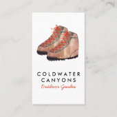 アウトドリーキャンプハイキング冒険ソーシャルアイコンを探索 名刺 (正面)