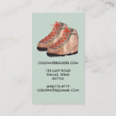 アウトドリーキャンプハイクエクスプロアアドベンチャー 名刺 (裏面)