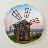 アウトハウスウィンドミル ラウンドクッション (裏面)