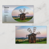 アウトハウスウィンドミル 名刺 (正面/裏面)