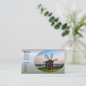 アウトハウスウィンドミル 名刺 (スタンド正面)