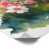 アウトハウスウォーターカラー1 ポスター (角)