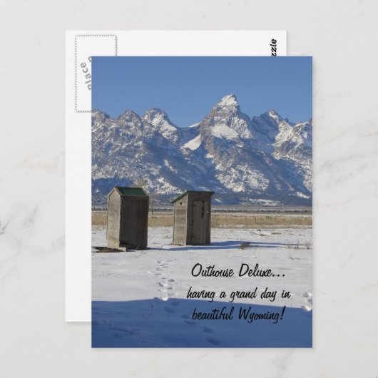 アウトハウスデラックスポストカード ポストカード (正面/裏面)