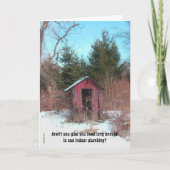 アウトハウス誕生日カード カード (正面)