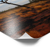 アウトバックの風景 フォトプリント            (角)