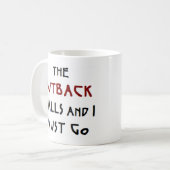 アウトバックはコーヒーマグを呼び出す コーヒーマグカップ (正面左)