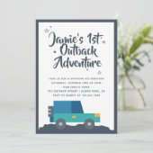 アウトバックアドベンチャーバースデーパーティー 招待状 (スタンド正面)