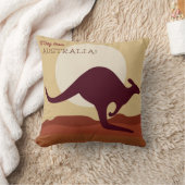 アウトバックカンガルー クッション (ブランケット)