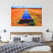 アウトバックトラフ32x48 キャンバスプリント (インサイチュ (寝室))