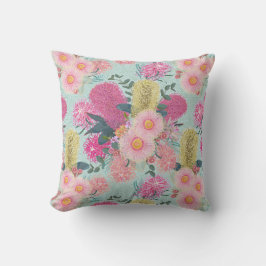 アウトバックバンクシアとグレイヴィレアユーカリ クッション