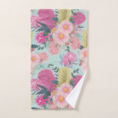 アウトバックバンクシアとグレイヴィレアユーカリ バスタオルセット (ハンドタオル)