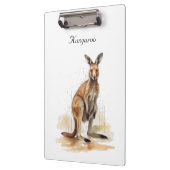 アウトバックワンダラー：水の色カンガルーカスタム クリップボード (左)