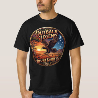 アウトバック・レジェンド・イーグル・デザートスピリット・エンブレム Tシャツ