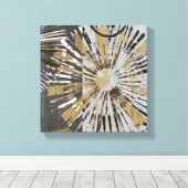 アウトバーストタイルIII キャンバスプリント (インサイチュ (ウッドフロア))